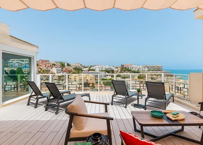 Crystalline View's Of Carihuela - 3 Bedrooms Penthouse