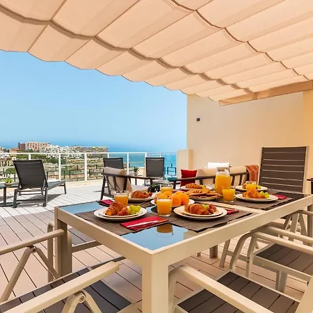 Crystalline View's Of Carihuela - 3 Bedrooms Penthouse 公寓 托雷莫利诺斯