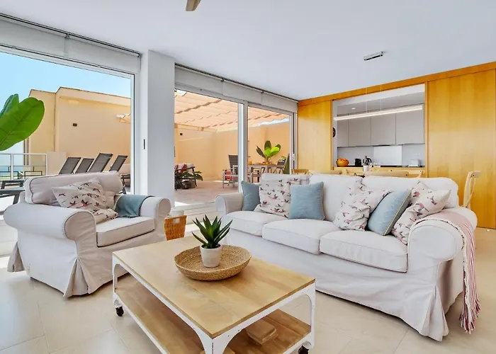 Crystalline View's Of Carihuela - 3 Bedrooms Penthouse Апартаменты